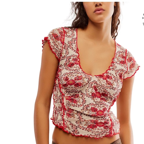 Free People Tops - Free People Oh My Baby Tee